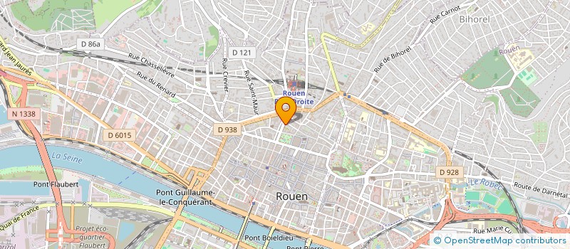 localisation de l'entreprise ATELIER CLOTHORME à ROUEN