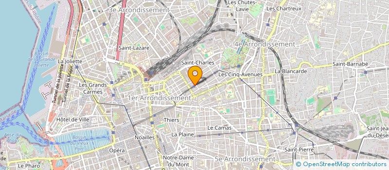 localisation de l'entreprise ATELIER CODOU à MARSEILLE