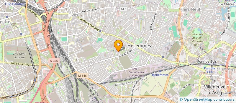 localisation de l'entreprise ATELIER CONCEPT à LILLE