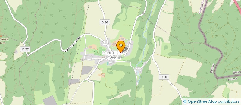 localisation de l'entreprise ATELIER CONCEPT ALU EURL à VILLARS-LE-SEC