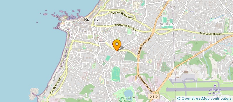 localisation de l'entreprise ATELIER CONCEPT IMMOBILIER à BIARRITZ