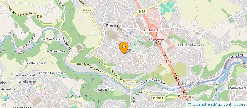 localisation de l'entreprise ATELIER CONCEPTION FLUIDES INGENIERIE à PLERIN
