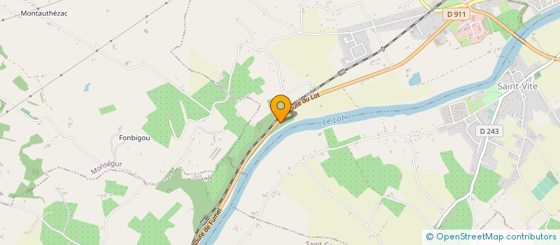 localisation de l'entreprise ATELIER CONFECTION INDUST SPECIALISEE  CONDEZAYGUES