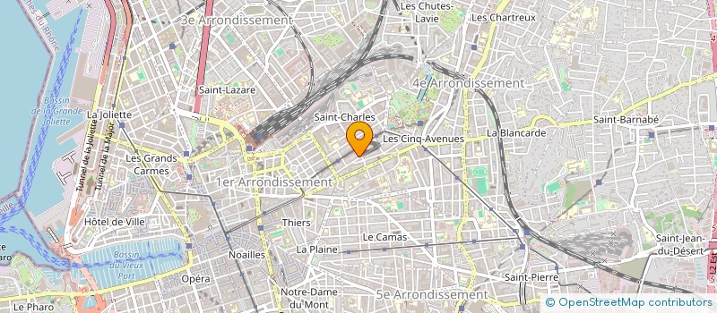 localisation de l'entreprise ATELIER CONSOLAT à MARSEILLE