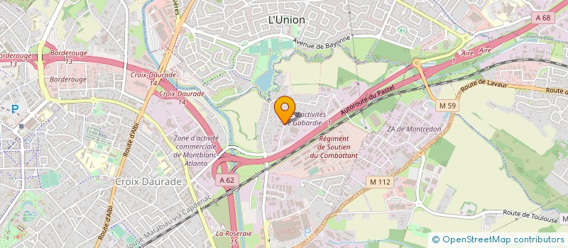 localisation de l'entreprise ATELIER CONSTRUCT ELECTRIQ AERONAUTIQUES à TOULOUSE