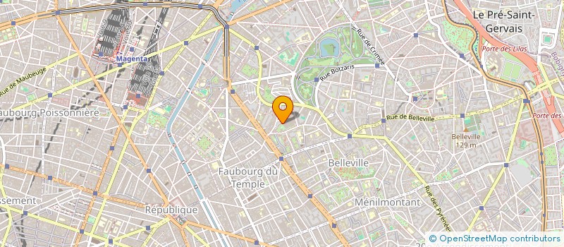 localisation de l'entreprise ATELIER CONSTRUIRE - ALICE PERIOT  PARIS