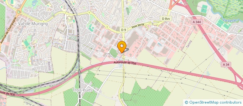 localisation de l'entreprise ATELIER CORMONTREUIL ASLAN  CORMONTREUIL