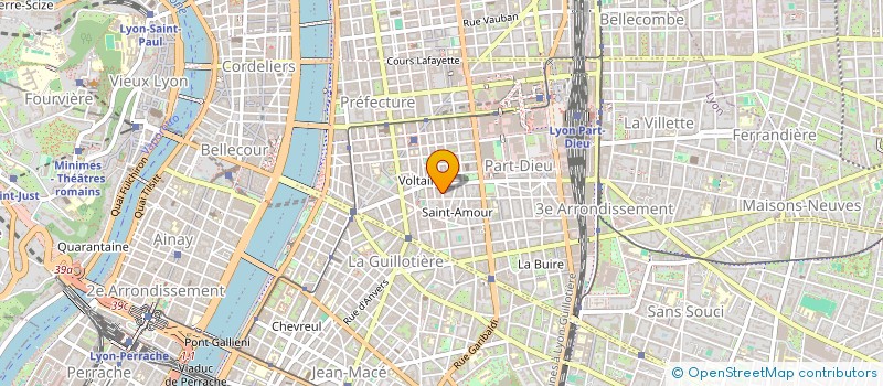 localisation de l'entreprise ATELIER COULEUR TERRE  LYON