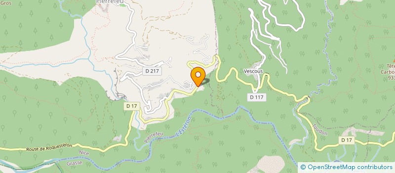 localisation de l'entreprise ATELIER CREATION BOIS ET METAL  PIERREFEU