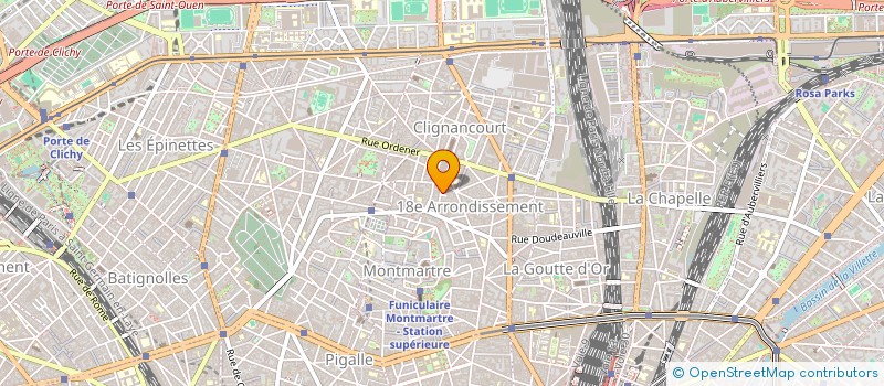 localisation de l'entreprise ATELIER CREATION THEATRE ENFANT  PARIS