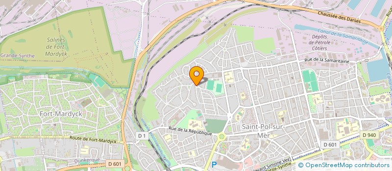 localisation de l'entreprise ATELIER CUISINE DES DEBUTANTS à DUNKERQUE