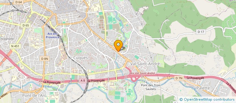 localisation de l'entreprise ATELIER CULINAIRE PROVENCAL à AIX-EN-PROVENCE