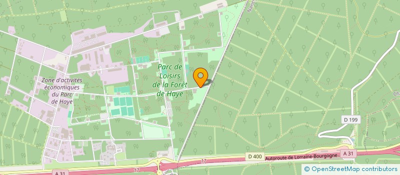 localisation de l'entreprise ATELIER CULTUREL ET ARTISTIQUE SENEGAL LORRAINE  BOIS-DE-HAYE