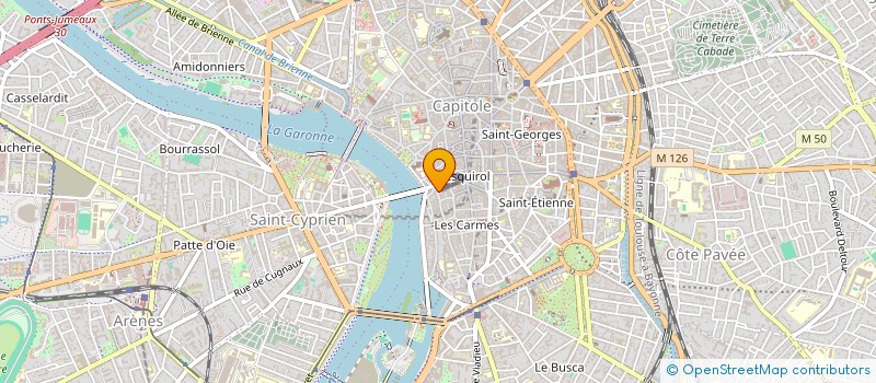 localisation de l'entreprise ATELIER D'AMBRENCE  TOULOUSE