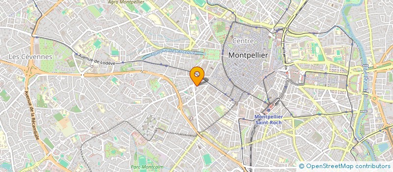 localisation de l'entreprise ATELIER D'ANTHROPOLOGIE APPLIQUEE à MONTPELLIER