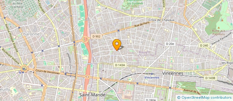 localisation de l'entreprise ATELIER D ARCHAMBAULT à MONTREUIL