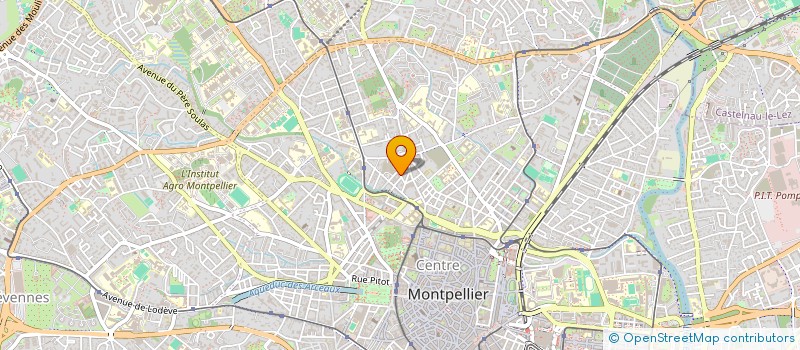 localisation de l'entreprise ATELIER D ARCHITECTURE AXELLE BOURDEAU & PIERRE SOTO  MONTPELLIER