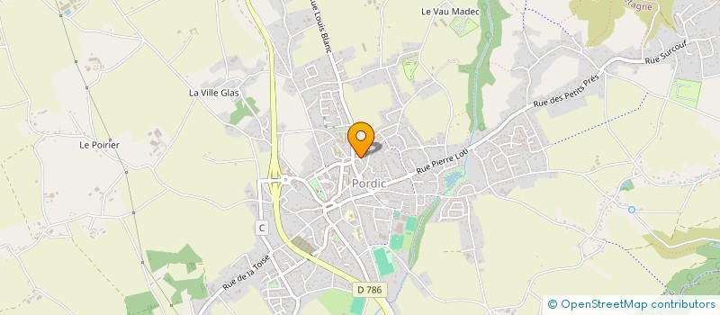 localisation de l'entreprise ATELIER D'ARCHITECTURE BRUME  PORDIC