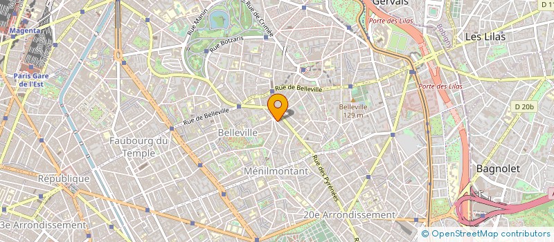 localisation de l'entreprise ATELIER D'ARCHITECTURE CHENAIS GROSHENS  PARIS