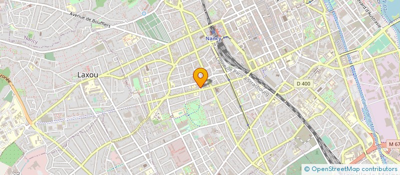localisation de l'entreprise ATELIER D'ARCHITECTURE DU PARC  NANCY