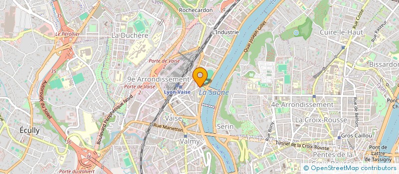 localisation de l'entreprise ATELIER D'ARCHITECTURE HORS CADRE  LYON