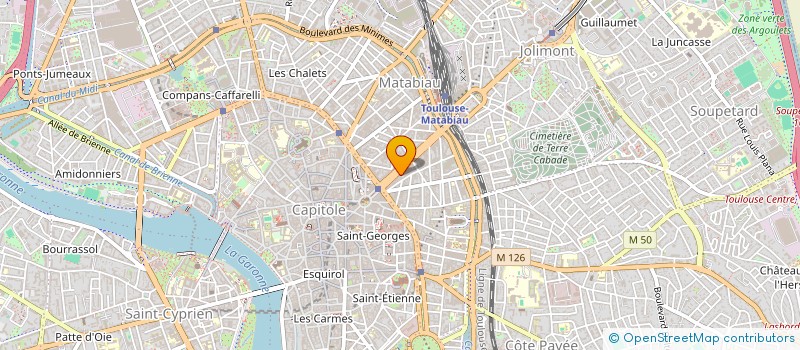 localisation de l'entreprise ATELIER D'ARCHITECTURE ITINERANT  TOULOUSE