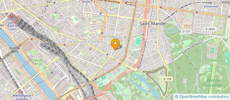 localisation de l'entreprise ATELIER D'ARCHITECTURE PARIS LA SEINE  PARIS