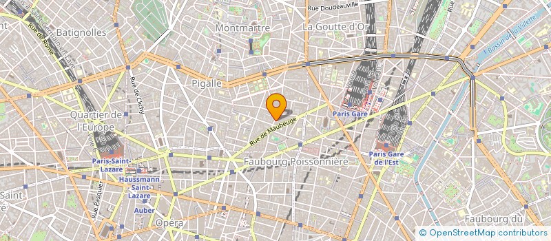 localisation de l'entreprise ATELIER D'ARCHITECTURE TRIPTYQUE  PARIS