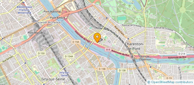 localisation de l'entreprise ATELIER D'ART CROQUEURS DE VIE  CHARENTON-LE-PONT