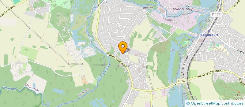 localisation de l'entreprise ATELIER D'ART D'ITTEVILLE  ITTEVILLE