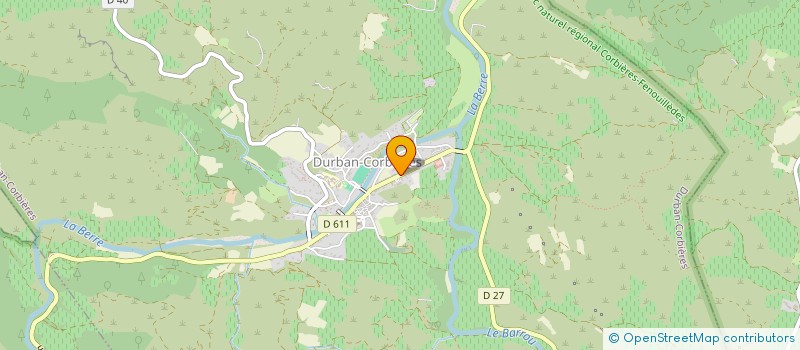 localisation de l'entreprise ATELIER D'ART EN CORBIERES  SAINT-JEAN-DE-BARROU