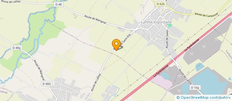 localisation de l'entreprise ATELIER D AUTAN  MARQUEFAVE