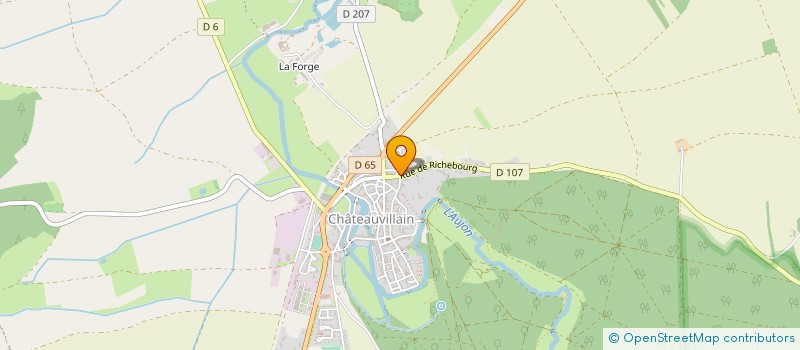localisation de l'entreprise ATELIER D'ELSA à CHATEAUVILLAIN