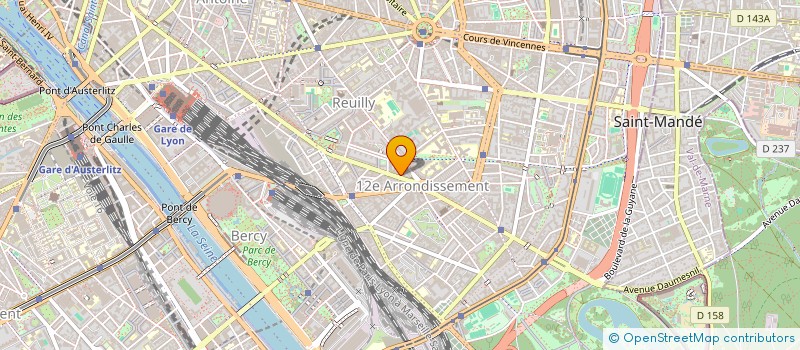 localisation de l'entreprise ATELIER D'EURE ET LOIR à PARIS