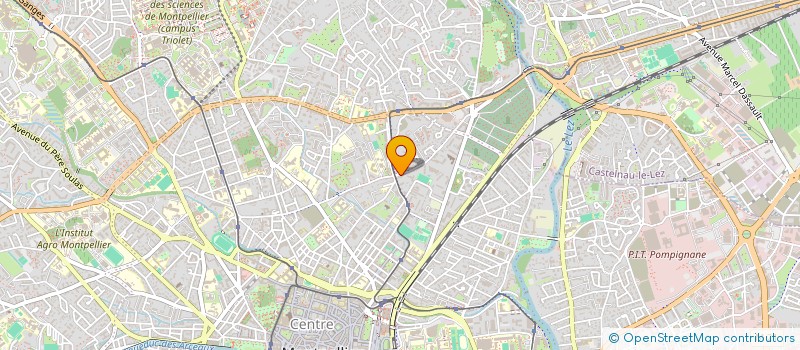 localisation de l'entreprise ATELIER D'INSERTION DE LA PERGOLA à MONTPELLIER