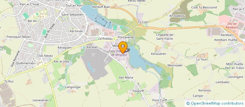 localisation de l'entreprise ATELIER D'IROISE à SAINT-RENAN