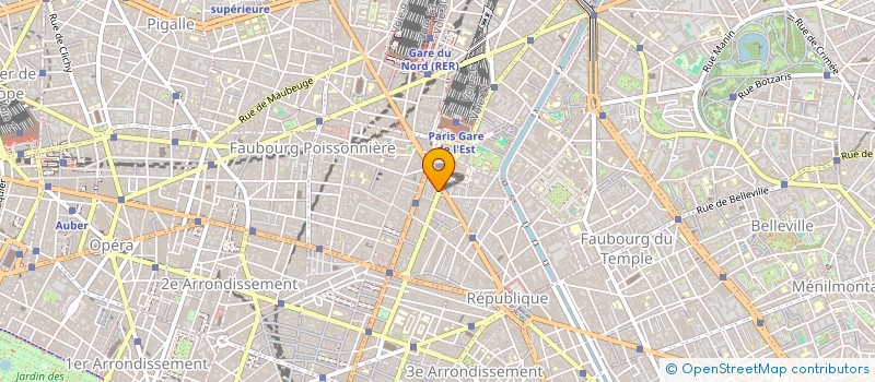 localisation de l'entreprise ATELIER D2  PARIS