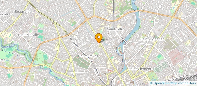localisation de l'entreprise ATELIER DATA à NANTES