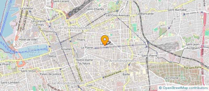 localisation de l'entreprise ATELIER DBMCG  MARSEILLE