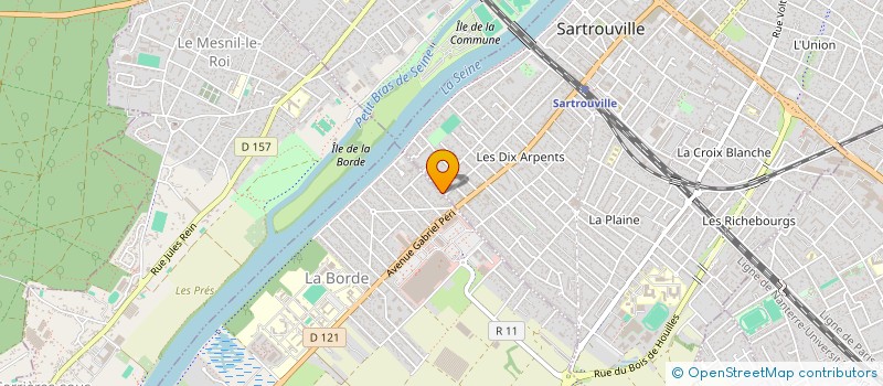 localisation de l'entreprise ATELIER DC  MONTESSON