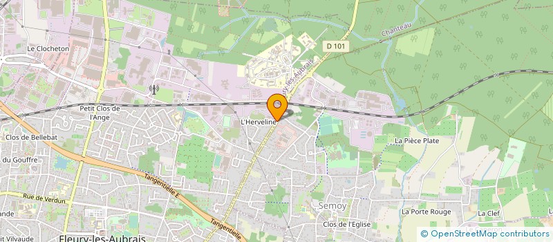 localisation de l'entreprise ATELIER DE CHAUDRONNERIE DU LOIRET à FLEURY-LES-AUBRAIS