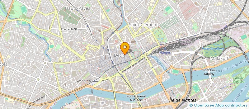 localisation de l'entreprise ATELIER DE COIFFURE SALLARD  NANTES