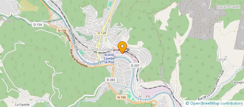 localisation de l'entreprise ATELIER DE CONCEPTION ET DE CONSTRUCTIONS POUR MINERAIS  LES SALLES-DU-GARDON