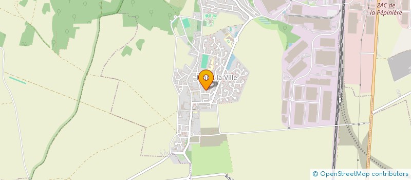 localisation de l'entreprise ATELIER DE CREATION  MARLY-LA-VILLE