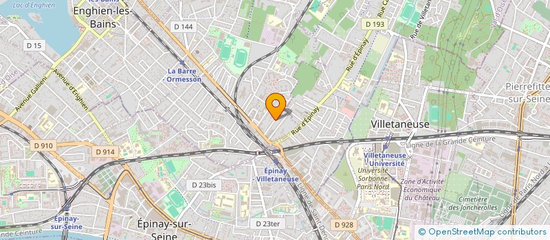 localisation de l'entreprise ATELIER DE CREATION MUSICALE  DEUIL-LA-BARRE