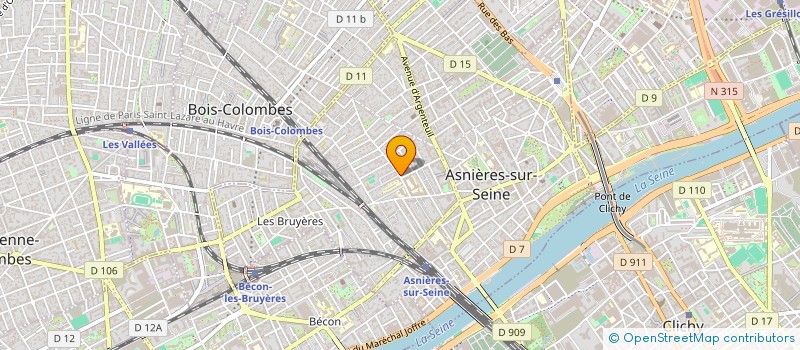 localisation de l'entreprise ATELIER DE DANSE D ASNIERES à ASNIERES-SUR-SEINE