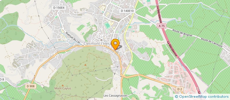 localisation de l'entreprise ATELIER DE DECAPAGE CLERMONTAIS  CLERMONT-L'HERAULT