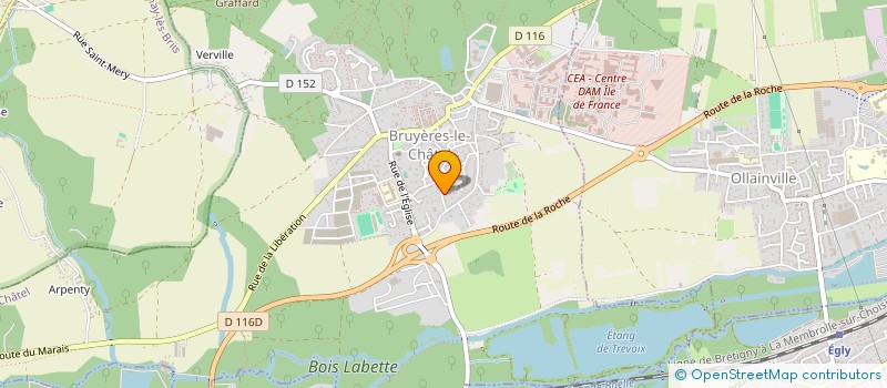 localisation de l'entreprise ATELIER DE DECOUPE ET GRAVURE LASER à BRUYERES-LE-CHATEL
