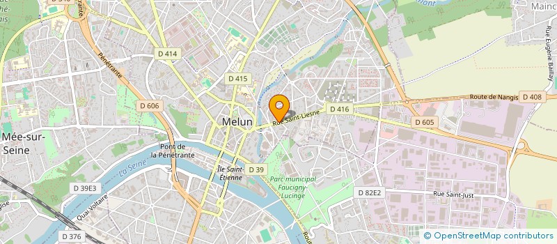 localisation de l'entreprise ATELIER DE DESSIN ET DE REPRODUCTION à MELUN