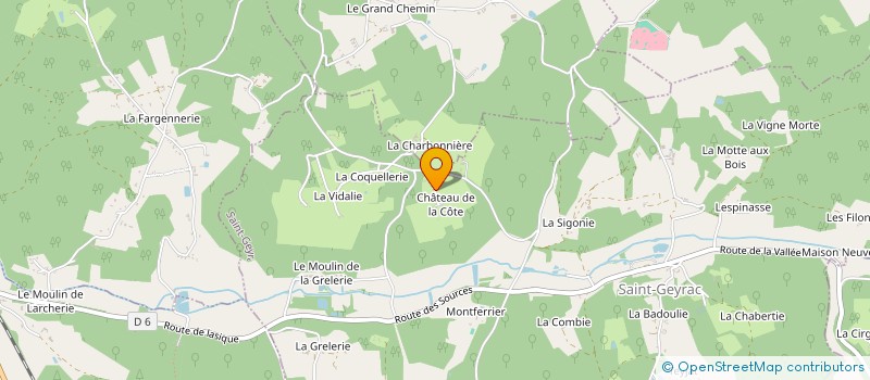 localisation de l'entreprise ATELIER DE DEVELOPPEMENT LOCAL  SAINT-GEYRAC